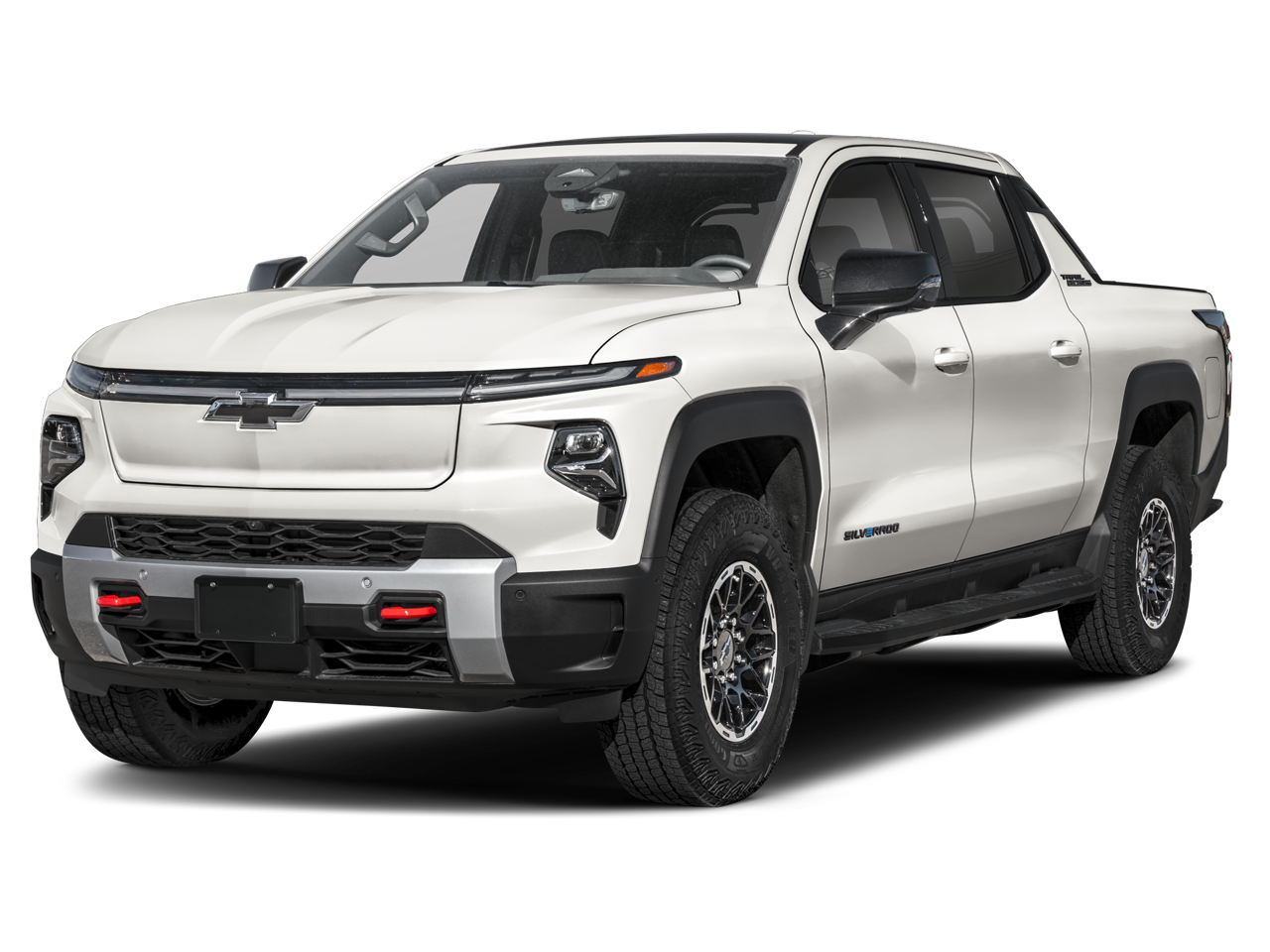 2026 Chevrolet Silverado EV Trail Boss - Max Range in Blue Smoke Metallic — front three-quarter view