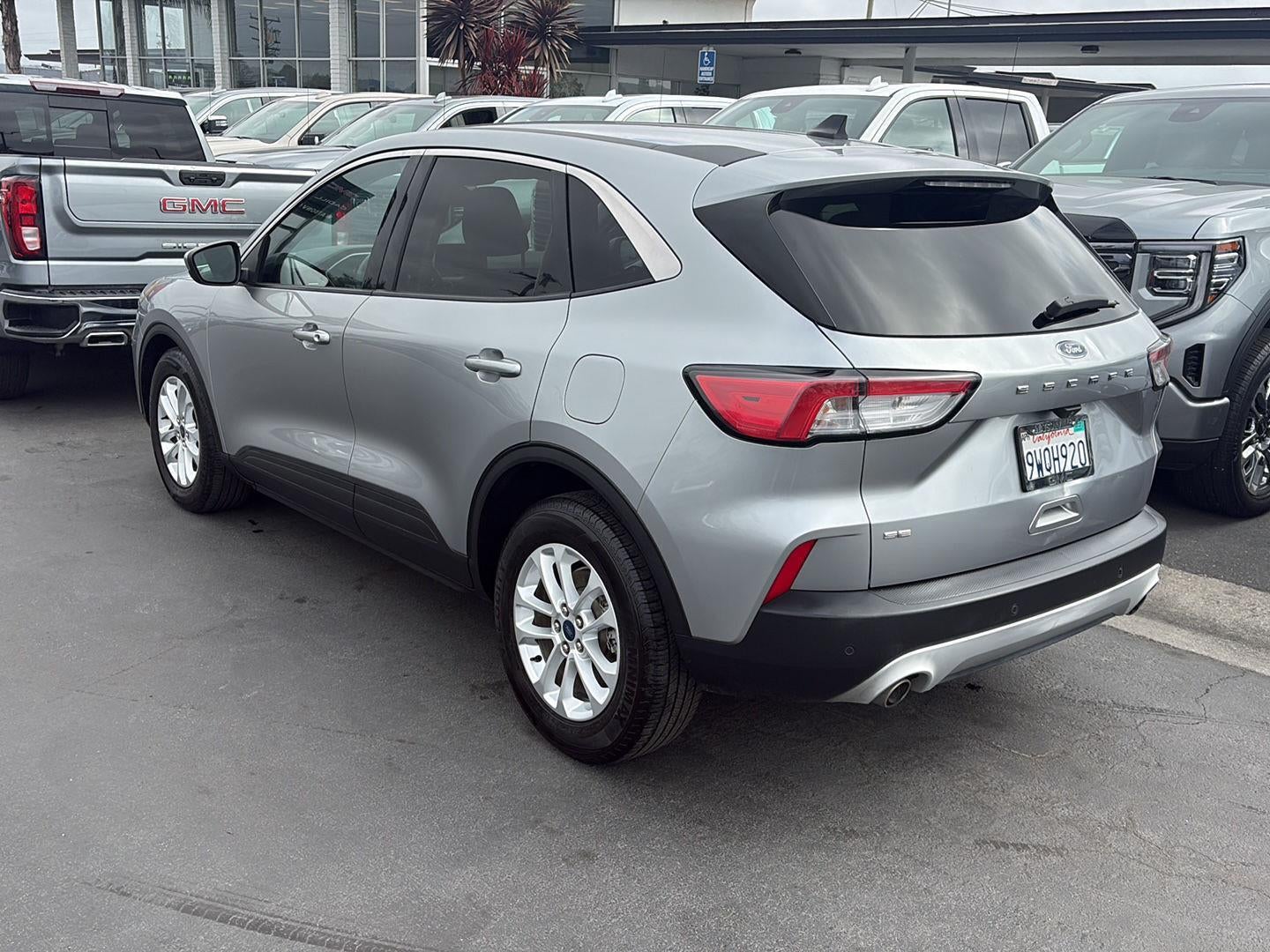 2021 Ford Escape — rear three-quarter view