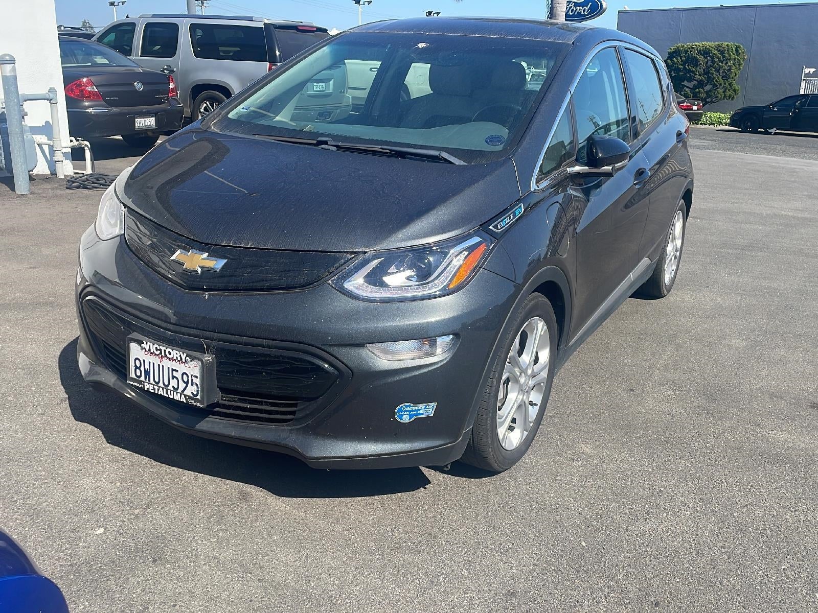 Used 2021 Chevrolet Bolt EV LT with VIN 1G1FY6S08M4107842 for sale in Watsonville, CA