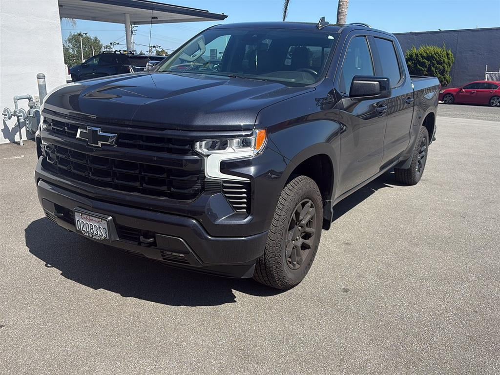 2023 Chevrolet Silverado 1500 RST in Dark Ash Metallic — front three-quarter view