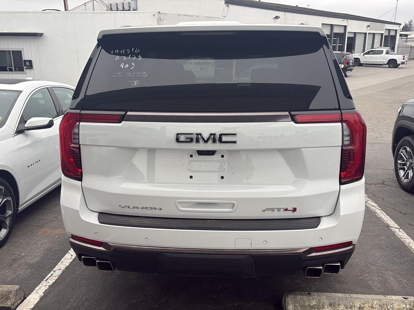 2026 GMC Yukon — interior view