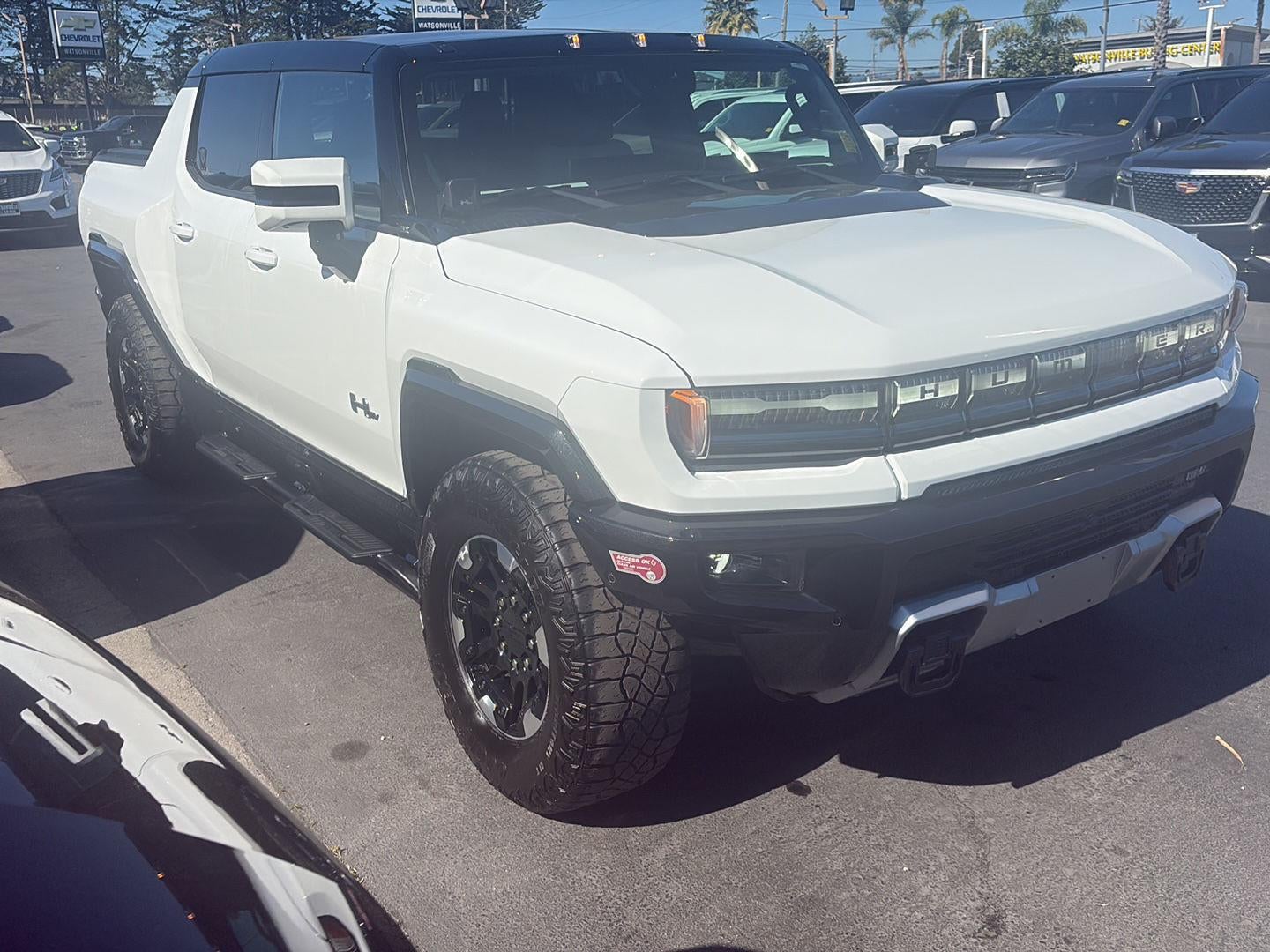 2024 GMC HUMMER EV Pickup — rear three-quarter view