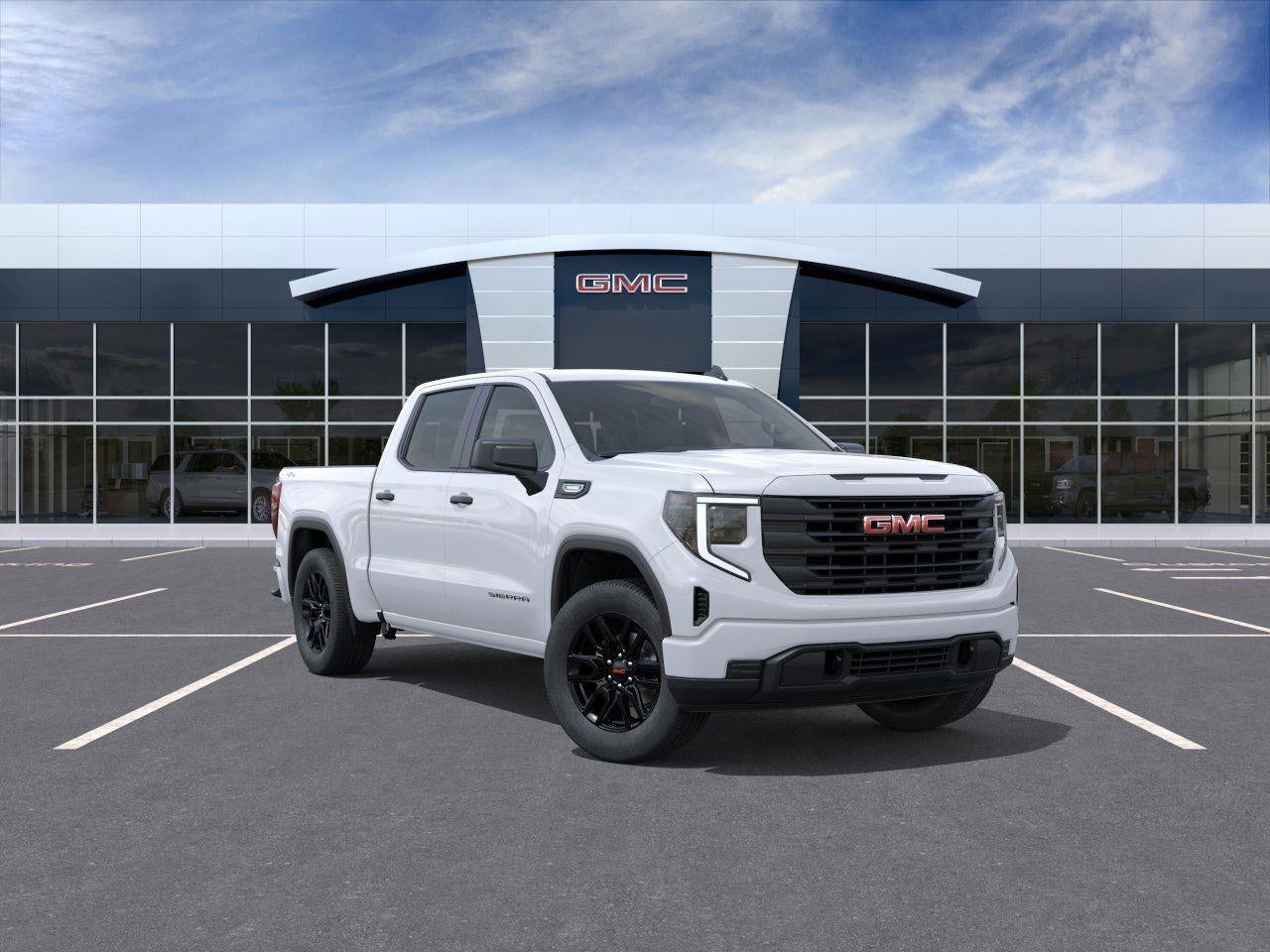 2026 GMC Sierra 1500 Pro in Summit White — front three-quarter view